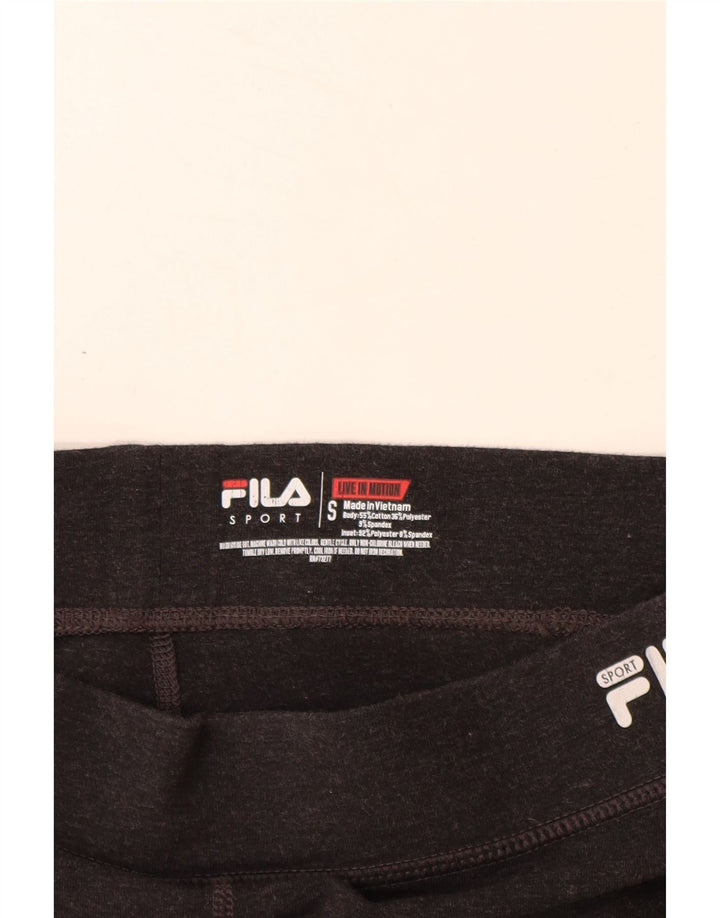 Γυναικείο αθλητικό σορτς FILA UK 8 Small Grey Colourblock Βαμβακερό