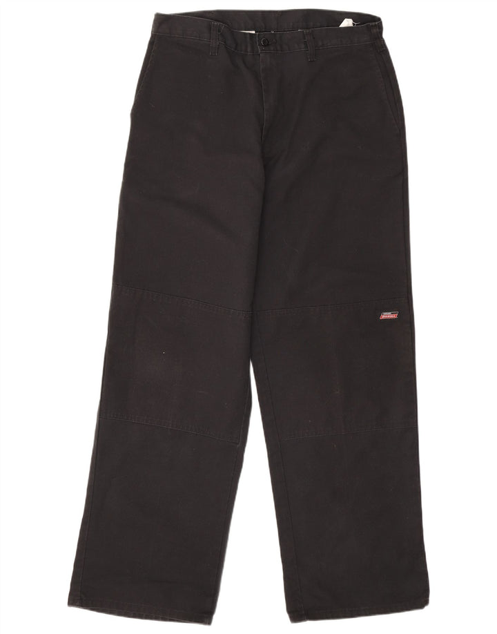 Ανδρικό ίσιο παντελόνι Cargo Dickies W32 L31 Μαύρο πολυεστέρα