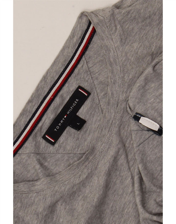 Ανδρικό T-Shirt Tommy Hilfiger Top Large Grey Flecked