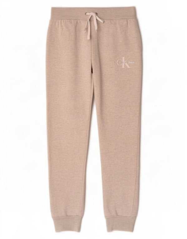 Calvin Klein Girls Tracksuit Παντελόνια Joggers 12-13 Years Large Grey