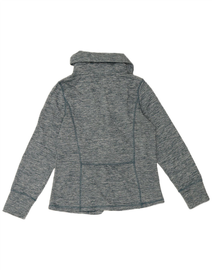 Γυναικεία αθλητική φόρμα Eddie Bauer Top Jacket UK 16 Large Blue Flecked Polyester