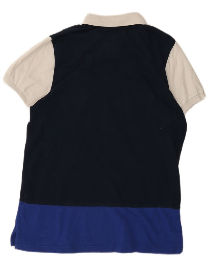 Ανδρικό γραφικό μπλουζάκι πόλο ELLESSE, μεσαίο πολύχρωμο, βαμβακερό