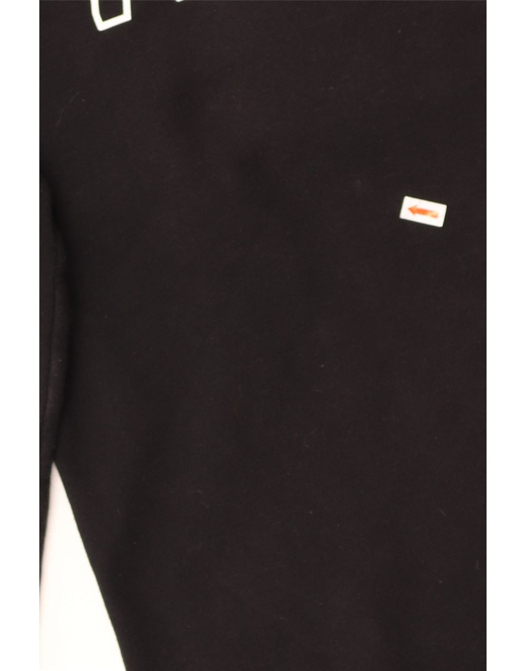 ADIDAS Mens Graphic Sweatshirt Jumper Medium Black Cotton