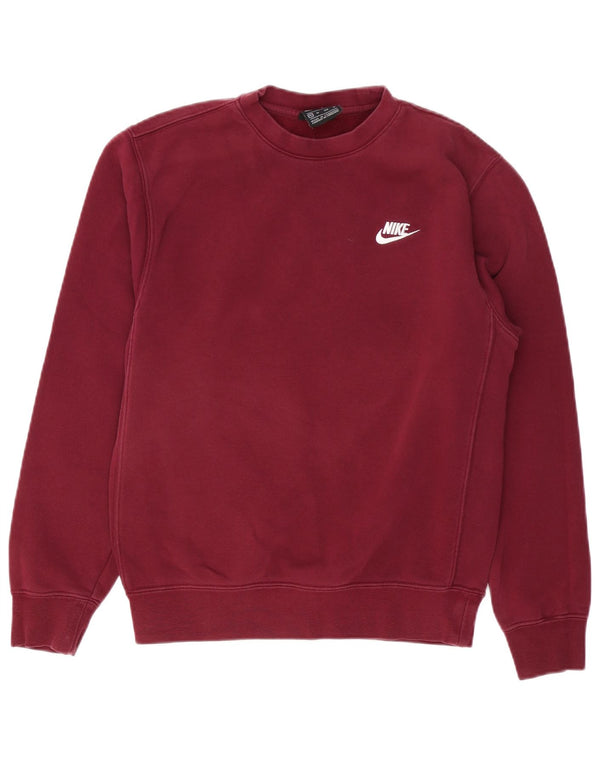 Ανδρικό φούτερ NIKE Jumper XS Βαμβακερό μπορντό