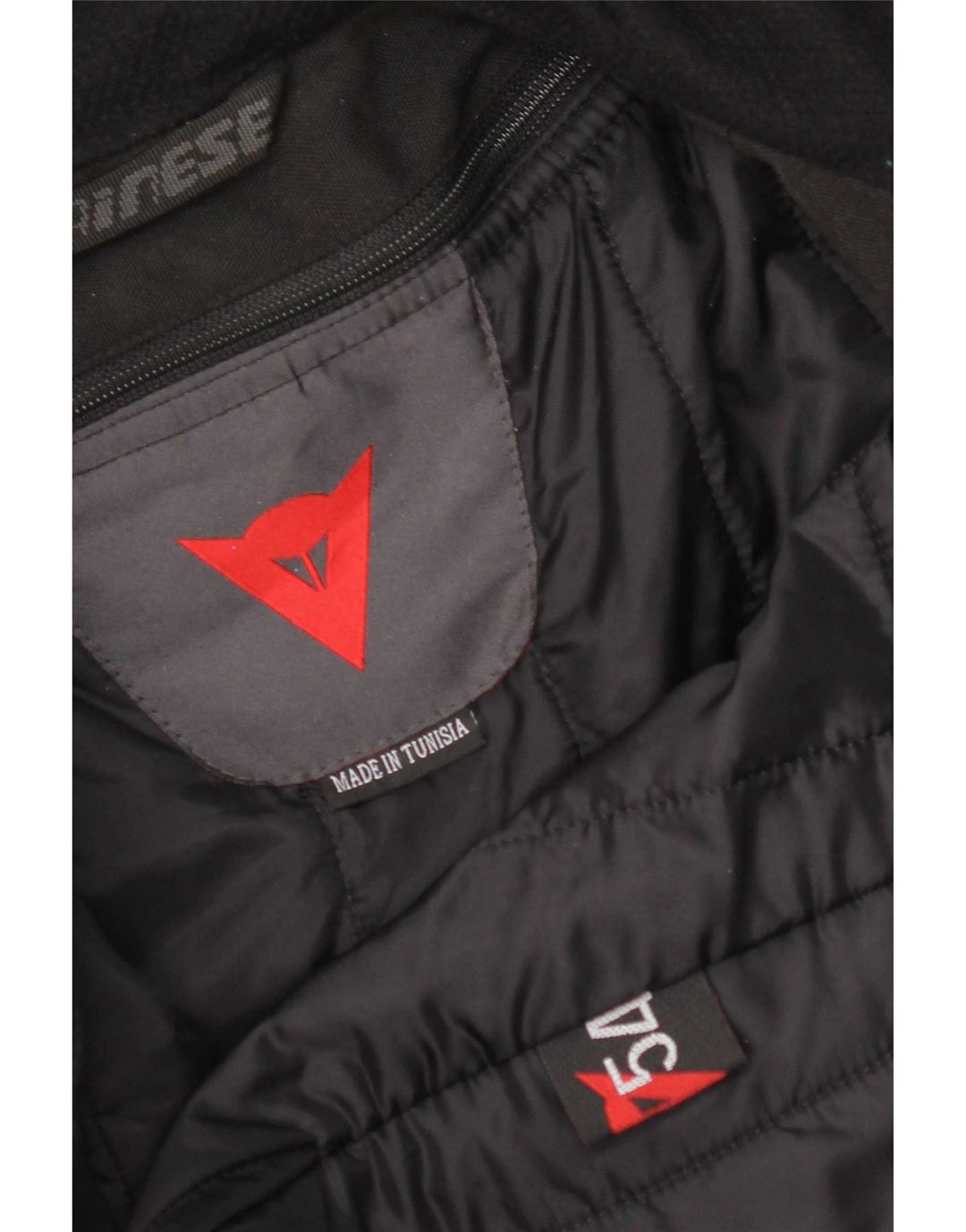 Ανδρικό μπουφάν Dainese Racer IT 54 μεγάλο μαύρο βαμβακερό
