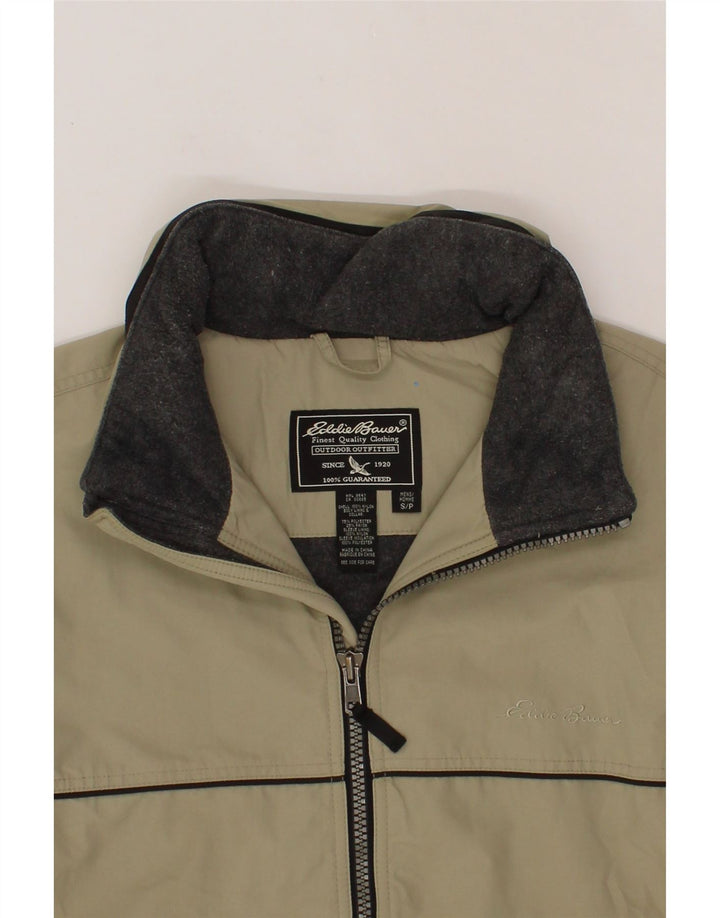EDDIE BAUER Ανδρικό μπουφάν μεγάλου μεγέθους UK 36 Small Khaki Colourblock