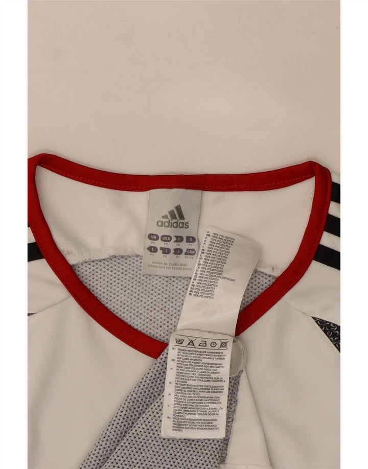 Ανδρικό T-Shirt Adidas Climacool Top Medium White Colourblock Polyester