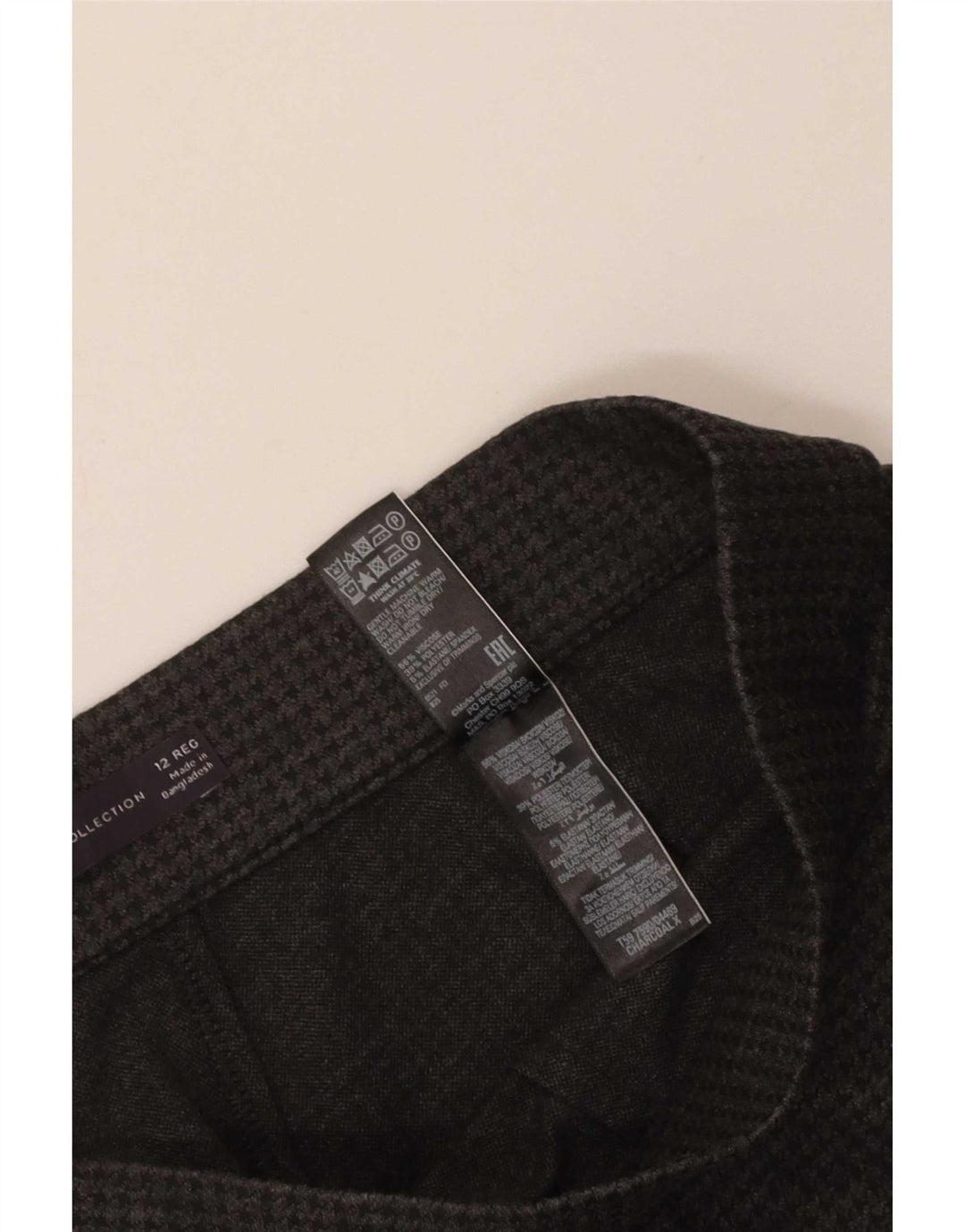 Γυναικεία Casual Παντελόνια Marks & Spencer UK 12 Medium W30 L29 Grey