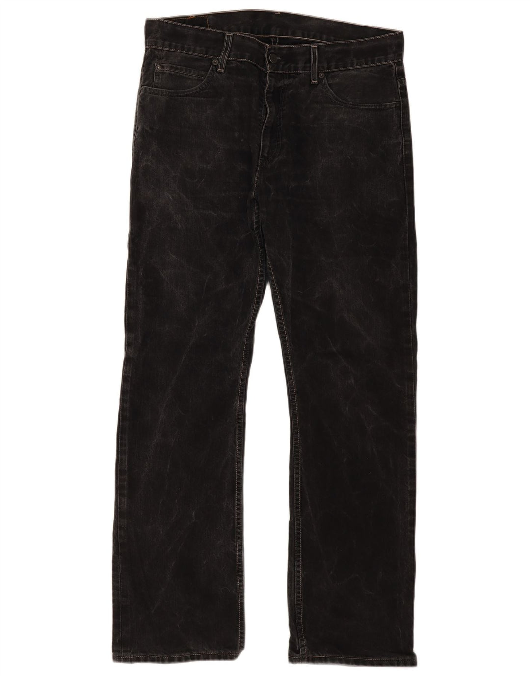 Levi's Mens 506 Straight Jeans W36 L32 Μαύρο