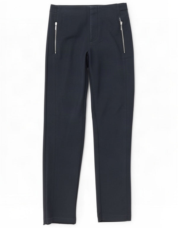 Zara Womens Slim Casual Trousers Medium W28 L28 Black