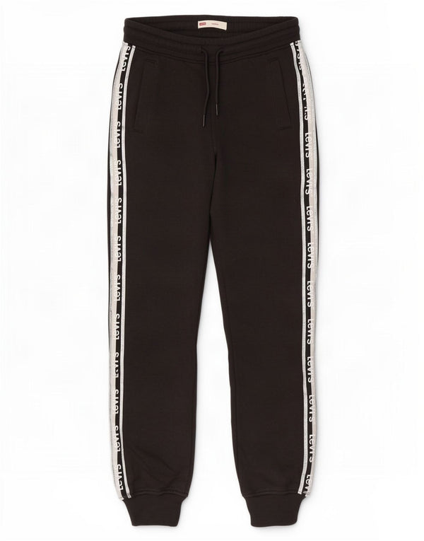Levi's Girls φόρμα παντελόνι Joggers 13-14 Years Black Colourblock