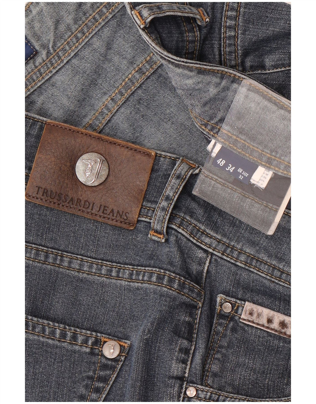 Ανδρικό τζιν Trussardi ίσιο W32 L34 Μπλε