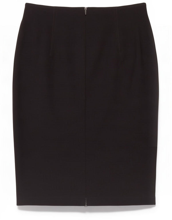 Marks & Spencer Γυναικεία Pencil Φούστα UK 14 Large W32 Μαύρο Πολυεστέρας