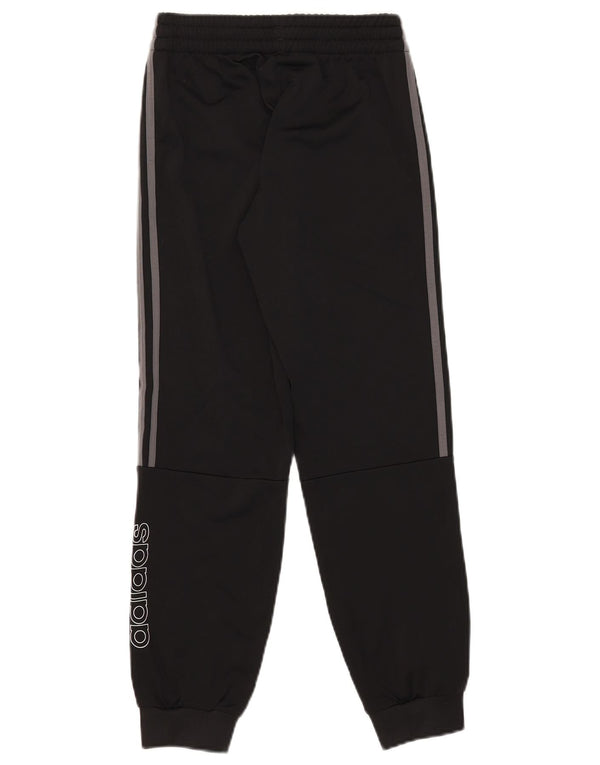 Adidas Boys Graphic αθλητική φόρμα παντελόνι Joggers 11-12 ετών μαύρο πολυεστέρα