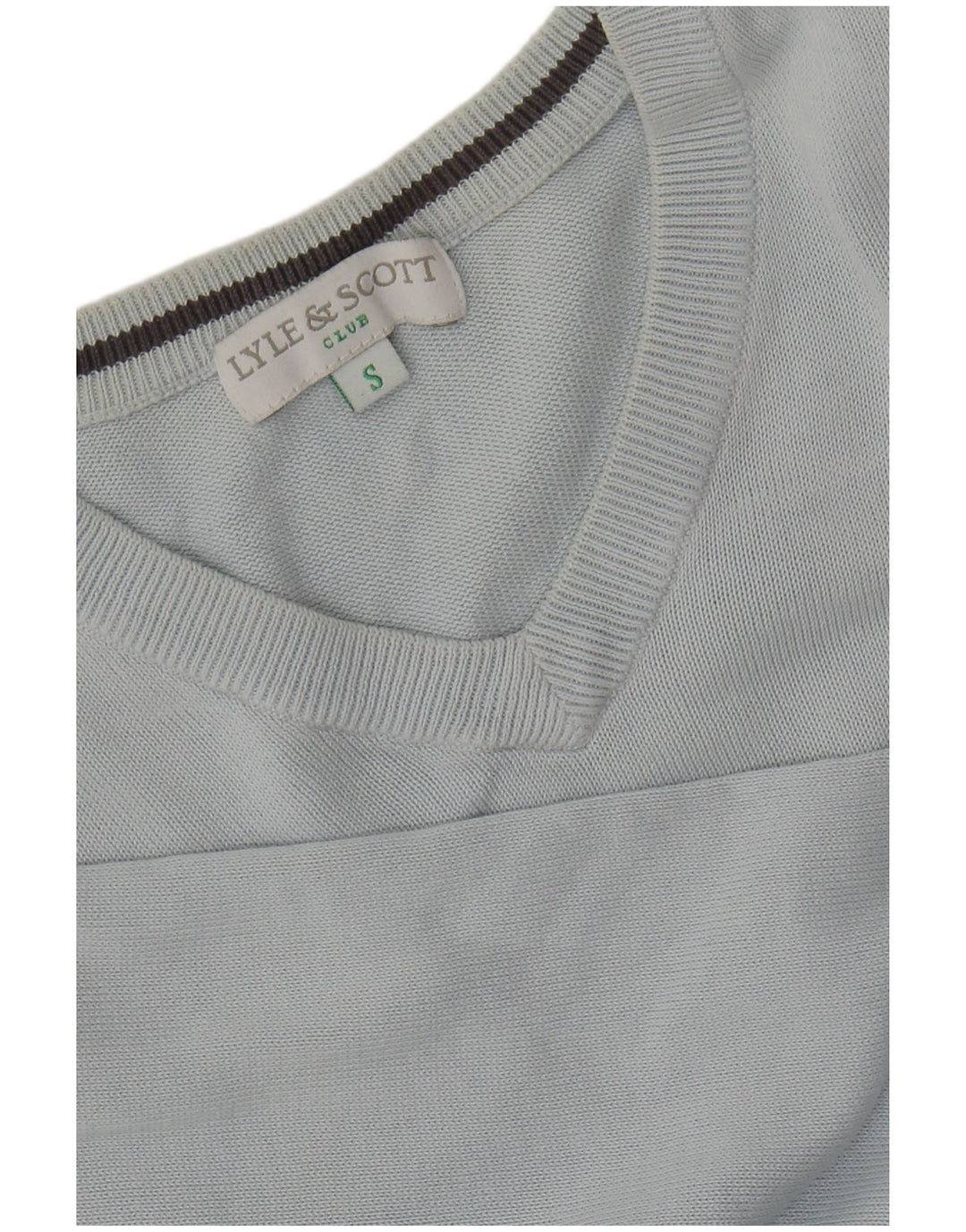 Ανδρικό πουλόβερ LYLE & SCOTT Club V-Neck Jumper Small Blue