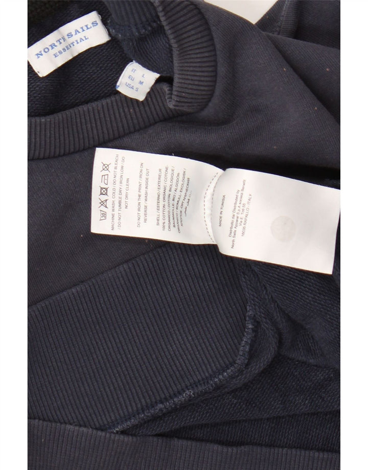Ανδρικό γραφικό φούτερ North Sails Jumper Medium Navy Blue Cotton