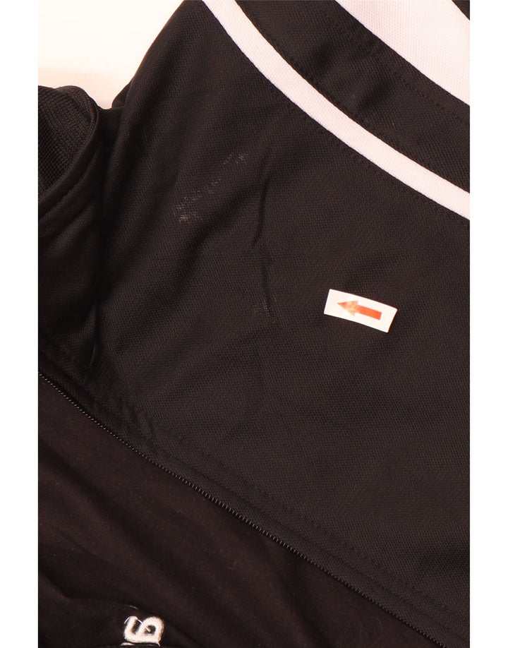 Asics Boys αθλητική φόρμα Top Jacket 11-12 Years Black Colourblock Polyester