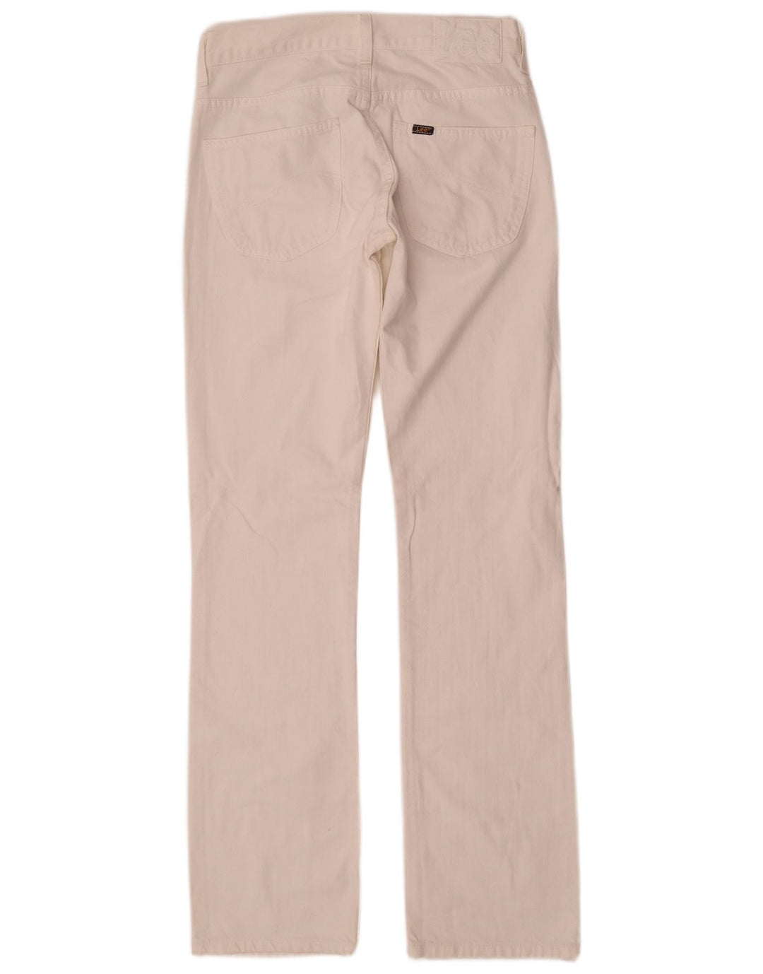 Lee Mens Knox Straight Jeans W30 L34 Λευκό βαμβακερό