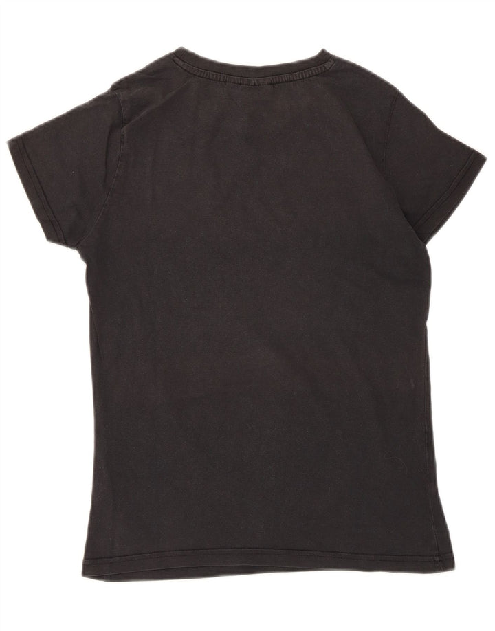 Puma Boys Graphic T-Shirt Top 11-12 Years Μαύρο