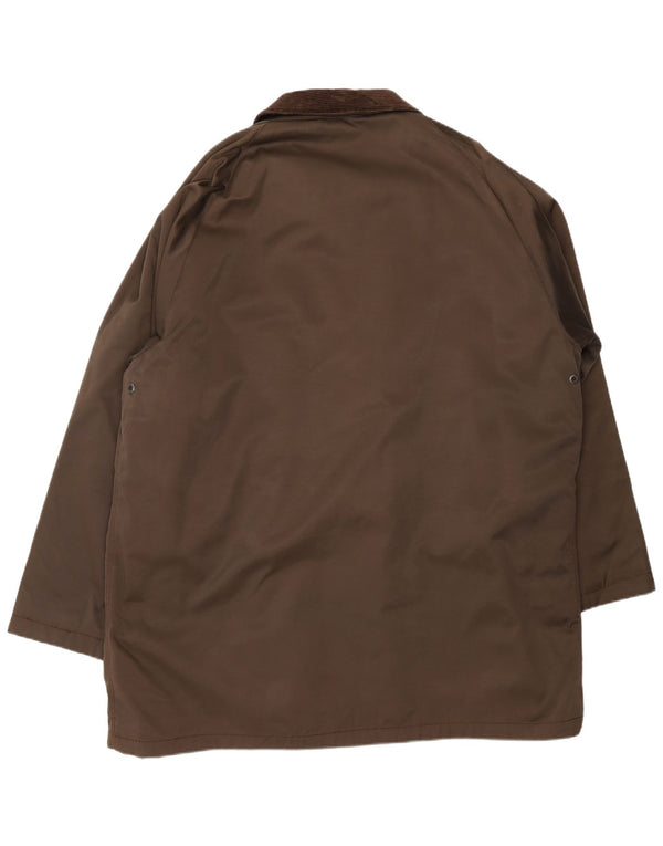Corneliani Ανδρικό σακάκι Sherpa Utility IT 56 3XL Καφέ Βαμβακερό