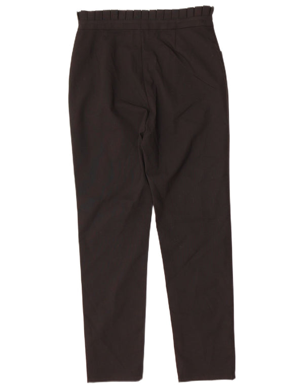 Marks & Spencer Girls Ψηλόμεσο Casual Παντελόνι 13-14 ετών W26 L25 Μαύρο