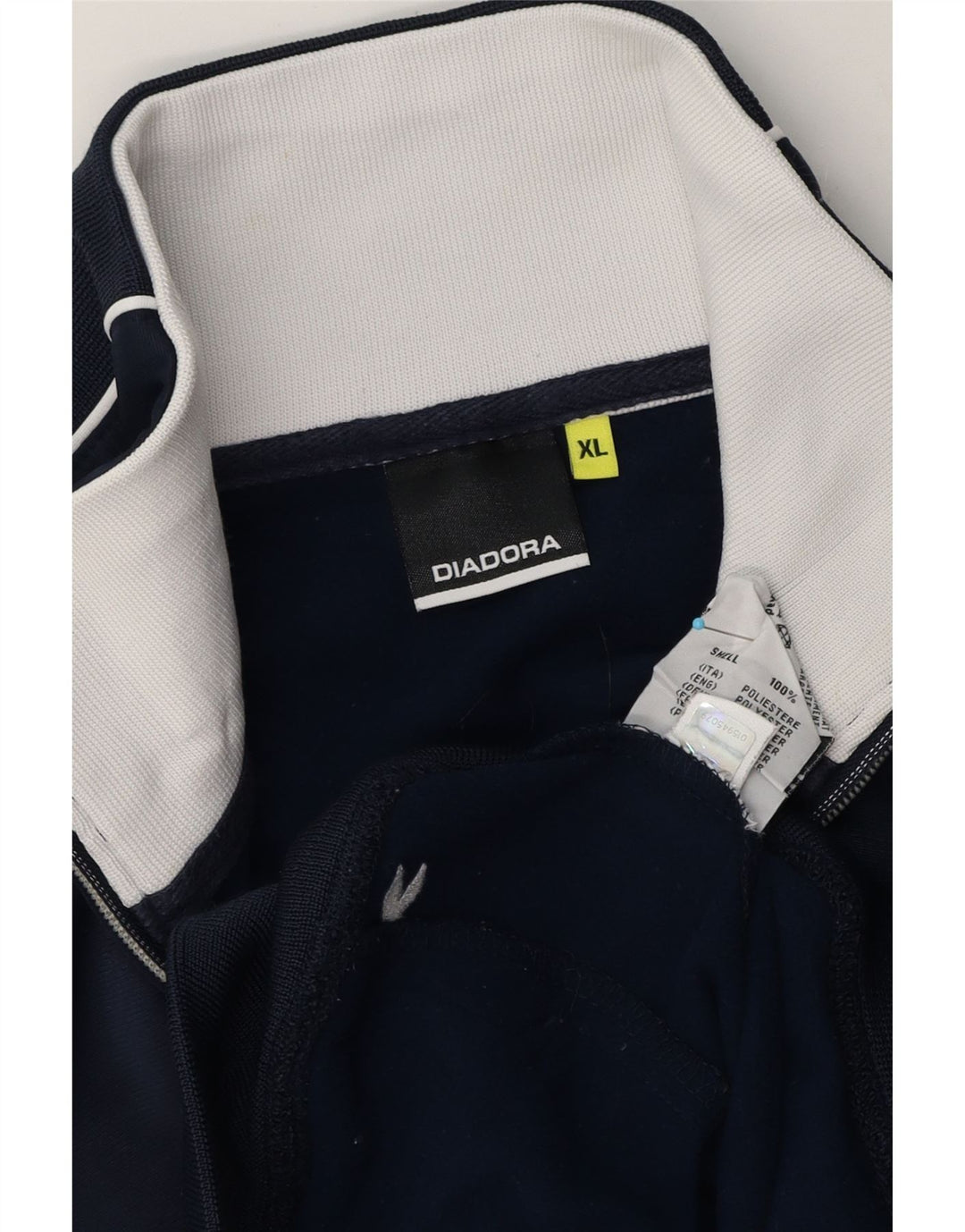 Ανδρική φόρμα Diadora Top Jacket XL Navy Blue Polyester