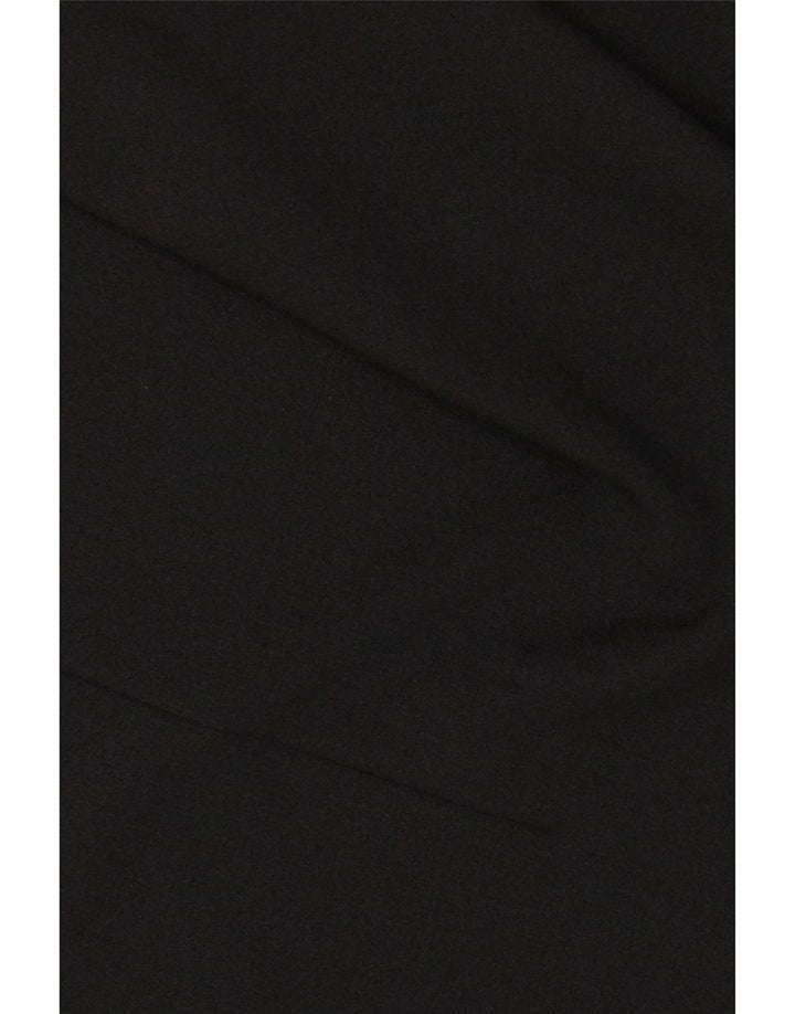 Zara Γυναικείο Φαρδύ Παντελόνι Chino Μεσαίο W28 L29 Μαύρο