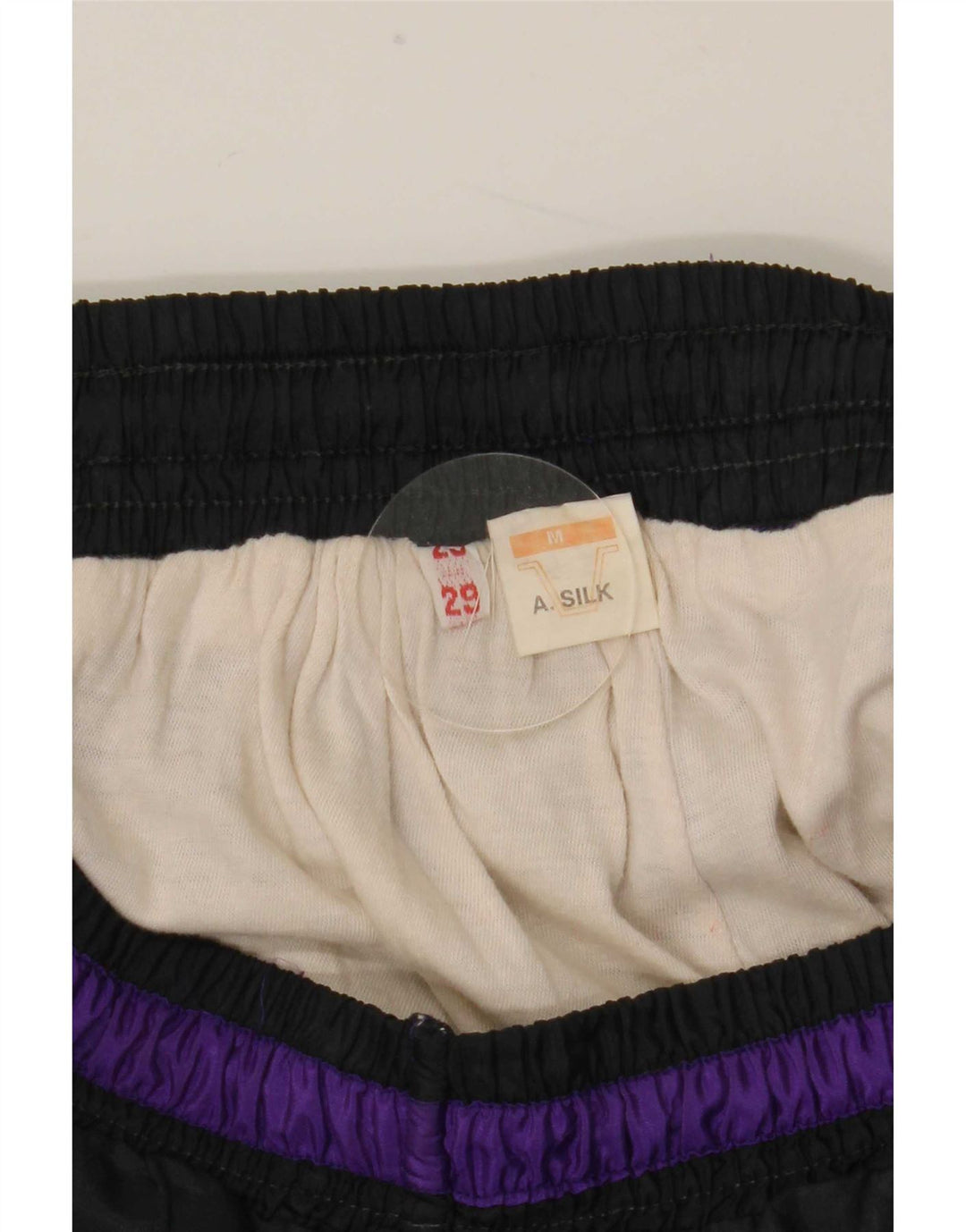 Vintage ανδρική φόρμα παντελόνι Joggers Medium Black Colourblock
