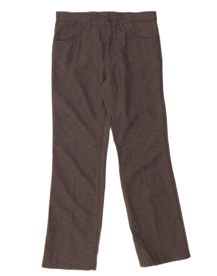 Γυναικείο ίσιο casual παντελόνι WRANGLER W33 L30 Γκρι Πολυεστέρας