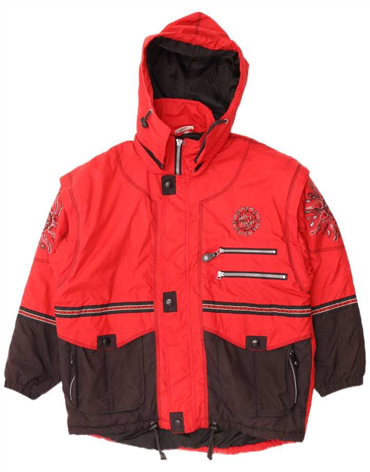 Killtec Ανδρικό μπουφάν σκι με κουκούλα UK 42 XL Κόκκινο πολυεστέρας