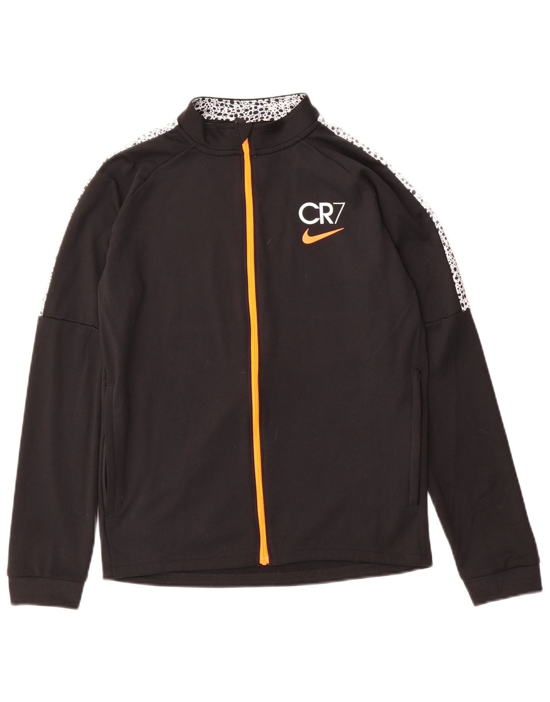 Μπουφάν γυμναστικής NIKE Boys Cristiano Ronaldo Top Jacket 12-13 Years Large Black