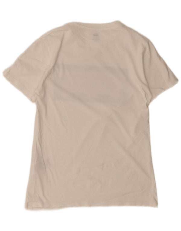Ανδρικό γραφικό T-Shirt Levi's Top Μικρό λευκό βαμβακερό