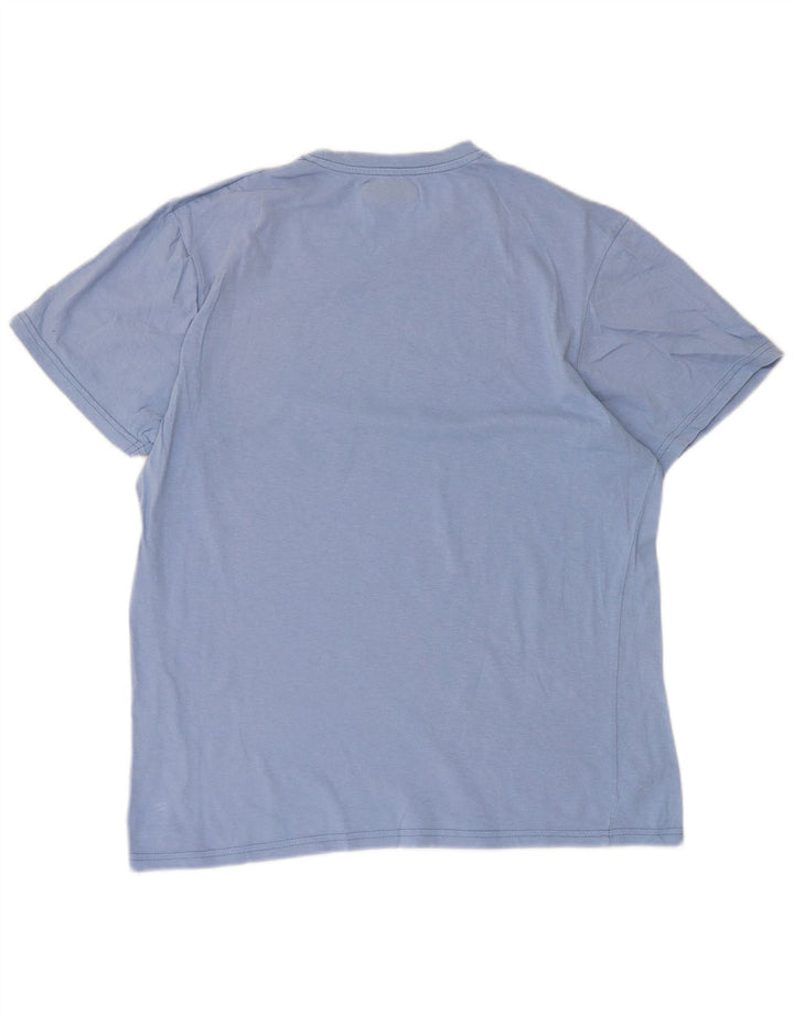 Kappa Γυναικείο T-Shirt Top UK 14 Medium Blue