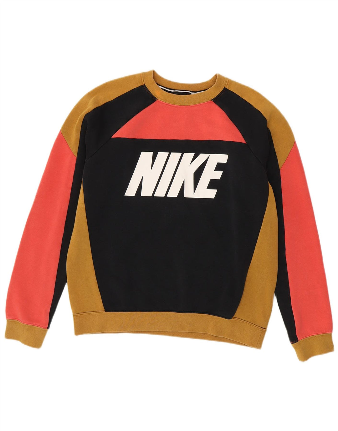 Γυναικείο γραφικό φούτερ Nike Jumper UK 10 Μικρό πολύχρωμο μπλοκ χρώματος