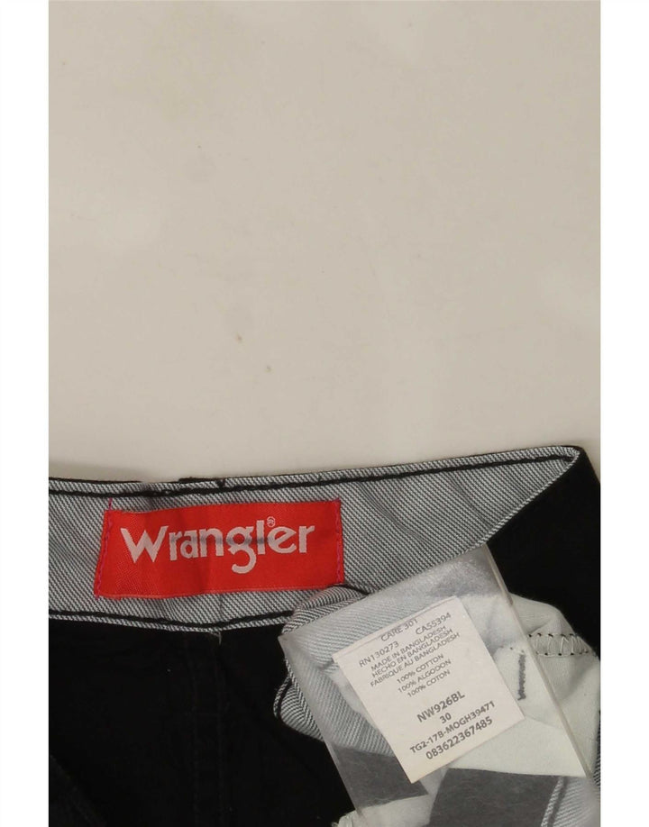Ανδρικό σορτς Cargo Wrangler W30 Μεσαίο μαύρο βαμβακερό