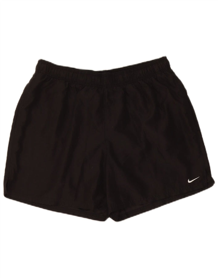 Ανδρικό αθλητικό σορτς Nike μεγάλο μαύρο πολυεστέρα