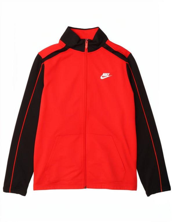 Μπουφάν Nike Boys αθλητική φόρμα 13-14 ετών XL Red Colourblock Sports