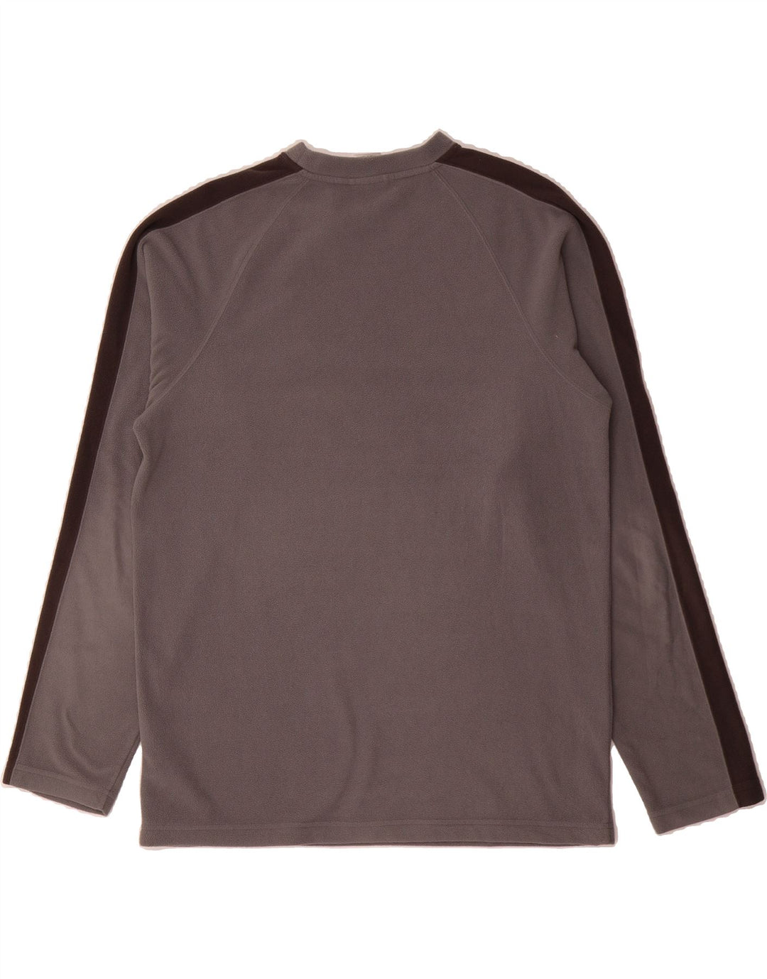 THE NORTH FACE Mens Fleece Jumper Medium Grey Colourblock Polyester Vintage The North Face and Second-Hand The North Face from Messina Hembry 