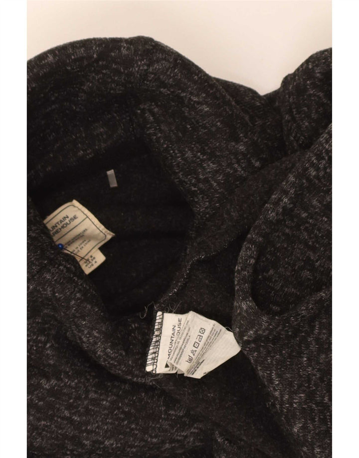 Mountain Warehouse Γυναικείο πουλόβερ με ρολό λαιμόκοψη UK 8 Small Grey Flecked