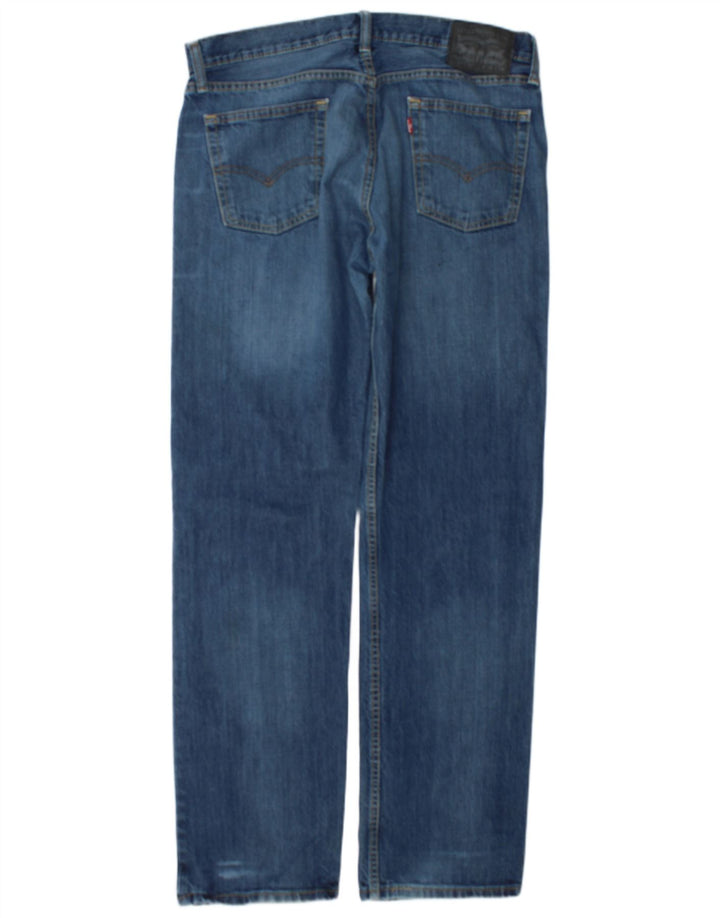 Levi's Mens 511 Distressed Slim Jeans W34 L34 Blue Cotton