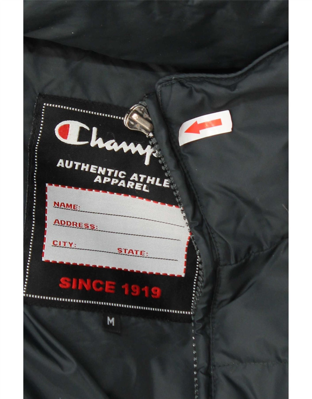 Champion Ανδρικό μπουφάν με κουκούλα με επένδυση UK 38 Medium Grey Polyamide