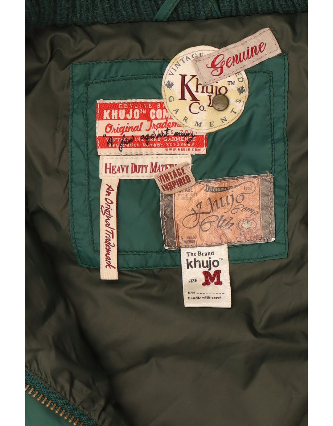 KHUJO Γυναικείο μπουφάν UK 12 Medium Green