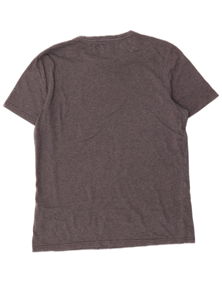 Ανδρικό T-Shirt Lyle & Scott Top μεγάλο γκρι βαμβακερό