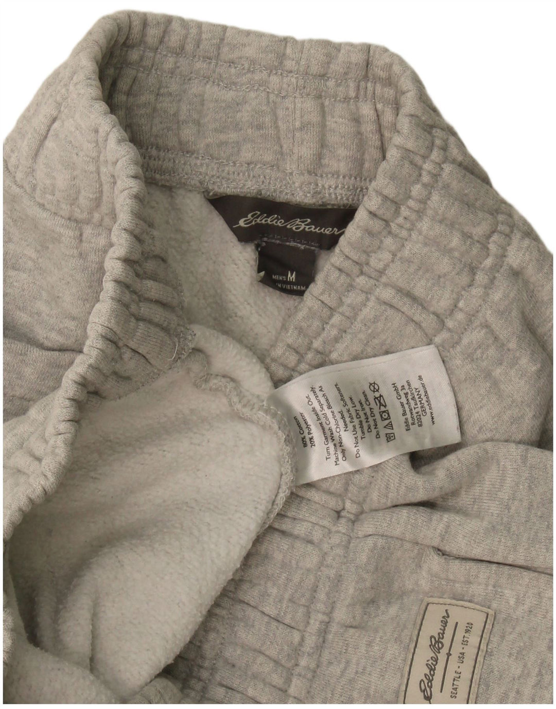 Ανδρική αθλητική φόρμα Eddie Bauer Παντελόνι Joggers Μεσαίο γκρι βαμβακερό