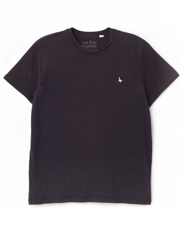 Jack Wills Ανδρικό T-Shirt Top Small Navy Blue