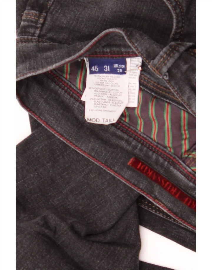 Ανδρικό τζιν Trussardi ίσιο W29 L32 Γκρι βαμβακερό