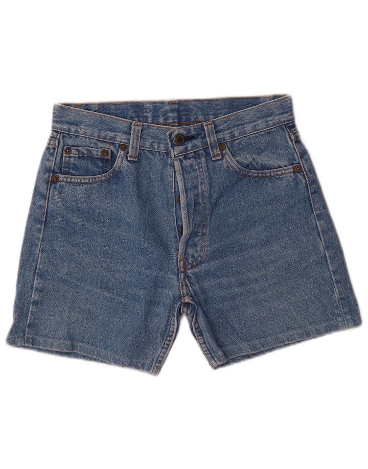 Γυναικείο σορτς Levi's 501 τζιν W28 μεσαίο μπλε