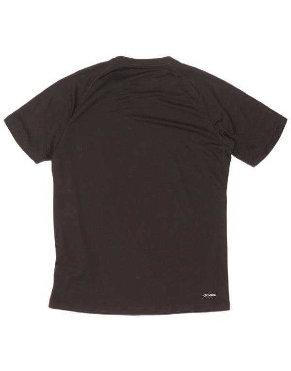 Ανδρικό γραφικό T-Shirt Adidas Top Medium Μαύρο Πολυεστέρας