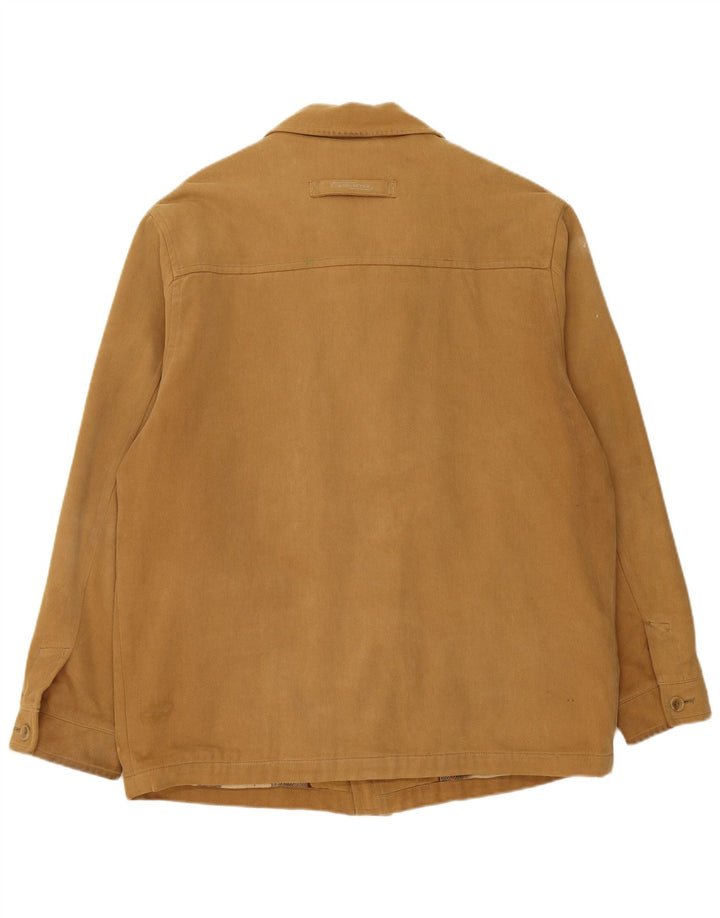 CAMEL ACTIVE Ανδρικό Μπουφάν Bomber IT 50 Μεγάλο Καφέ Βαμβακερό