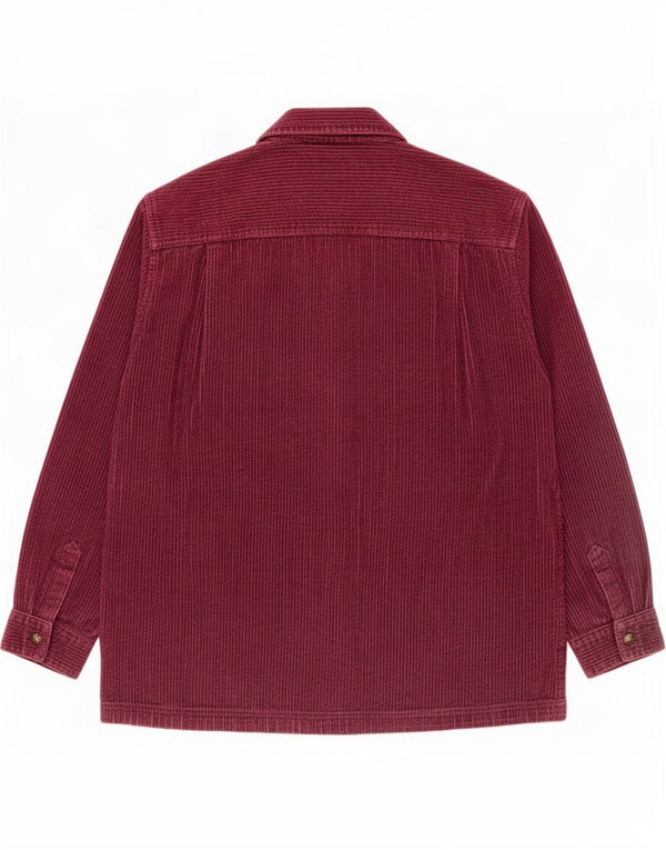 Γυναικείο κοτλέ πουκάμισο L.L.Bean UK 18 XL Βαμβακερό μπορντό